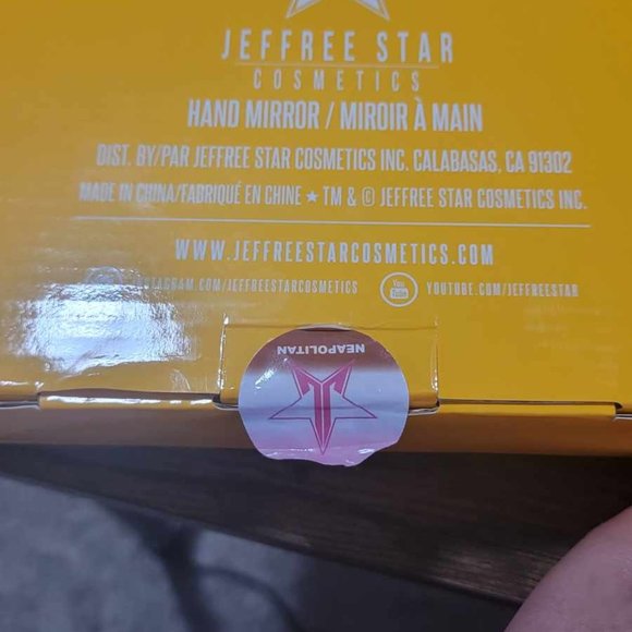 Jeffree Star - Napolitan Ice Cream Hand Mirror Dreamcicle New - Picture 3 of 5